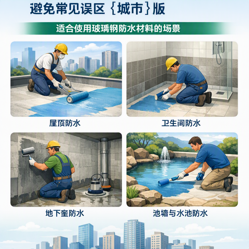 玻璃钢防水材料施工注意事项，避免常见误区 常德 版