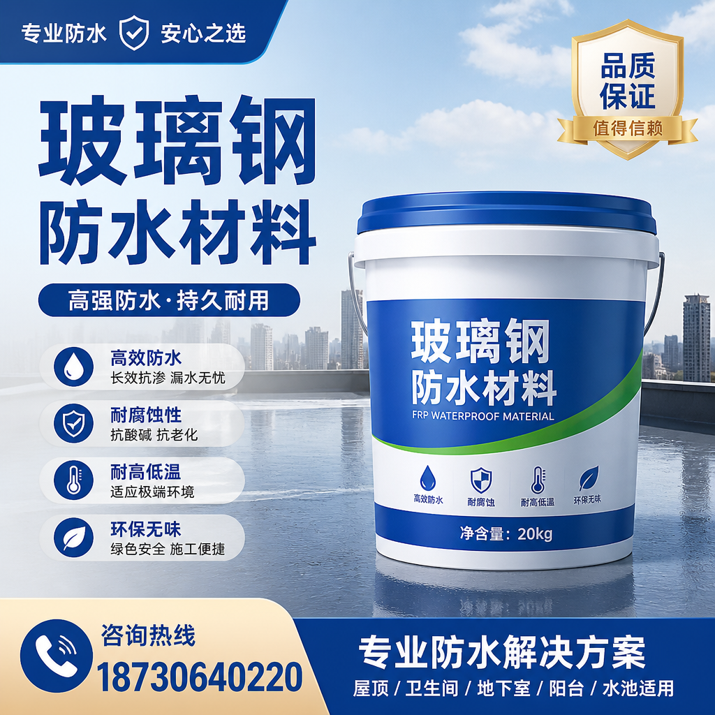 了解玻璃钢防水材料的市场趋势，常德 企业不可不知